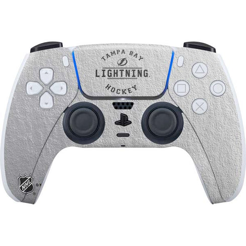 NHL Tampa Bay Lightning Black Text PS5 Controller Skin