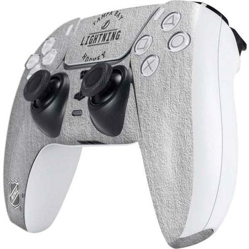NHL Tampa Bay Lightning Black Text PS5 Controller Skin