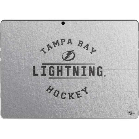 NHL Tampa Bay Lightning Black Text Surface Pro 9 Skin
