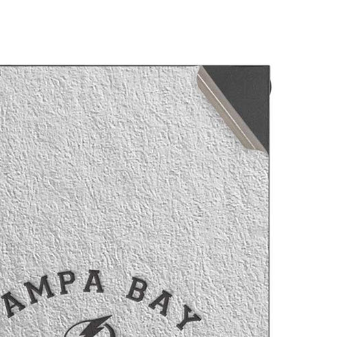 NHL Tampa Bay Lightning Black Text Xbox Series X Console Skin