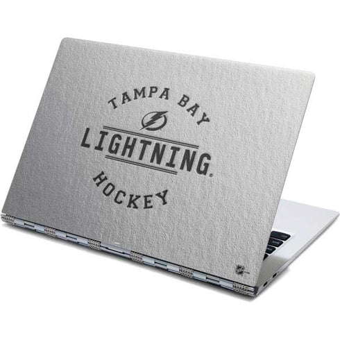 NHL Tampa Bay Lightning Black Text Yoga 910 2-in-1 14in Touch-Screen Skin