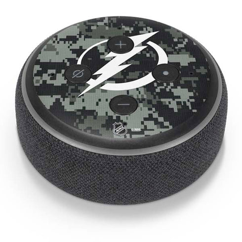 NHL Tampa Bay Lightning Camo Amazon Echo Dot Skin