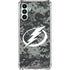 NHL Tampa Bay Lightning Camo Galaxy A13 5G Clear Case