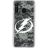 NHL Tampa Bay Lightning Camo Galaxy A21 Clear Case