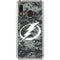 NHL Tampa Bay Lightning Camo Galaxy A30 Clear Case