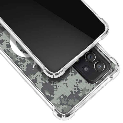 NHL Tampa Bay Lightning Camo Galaxy A52 5G Clear Case
