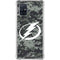 NHL Tampa Bay Lightning Camo Galaxy A71 5G Clear Case