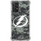 NHL Tampa Bay Lightning Camo Galaxy A72 5G Clear Case