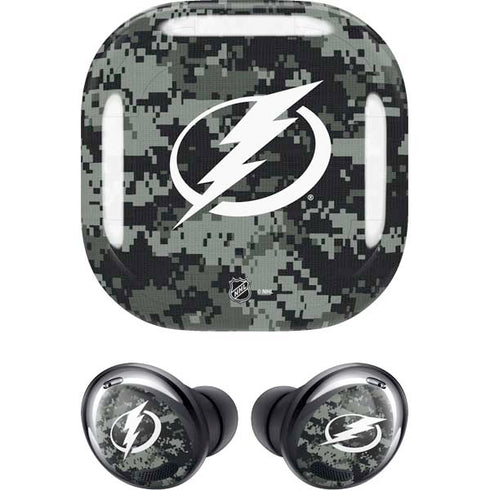 NHL Tampa Bay Lightning Camo Galaxy Buds Pro Skin