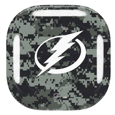 NHL Tampa Bay Lightning Camo Galaxy Buds Pro Skin