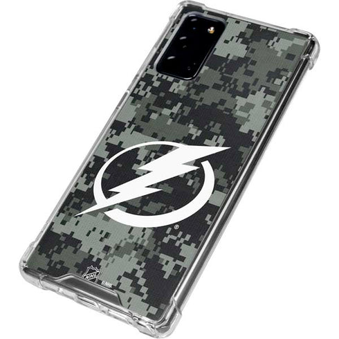 NHL Tampa Bay Lightning Camo Galaxy Note20 5G Clear Case