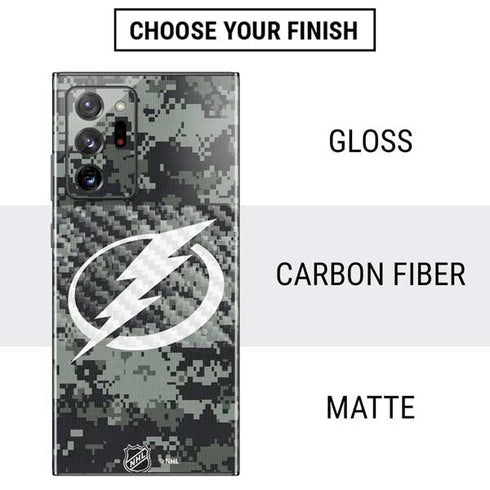 NHL Tampa Bay Lightning Camo Galaxy Note20 Ultra 5G Skin