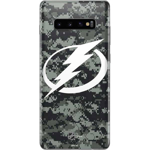 NHL Tampa Bay Lightning Camo Galaxy S10 Plus Skin