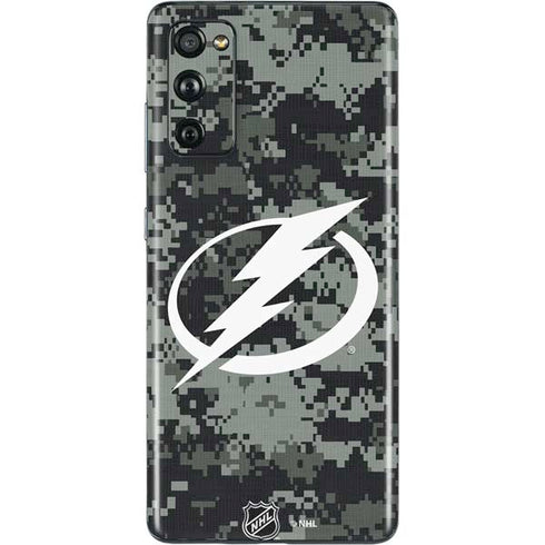 NHL Tampa Bay Lightning Camo Galaxy S20 Fan Edition Skin