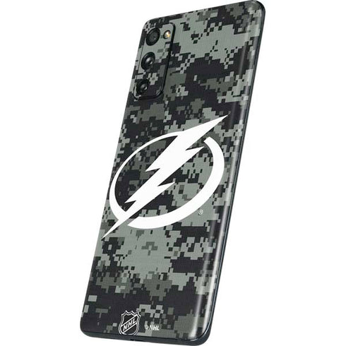 NHL Tampa Bay Lightning Camo Galaxy S20 Fan Edition Skin