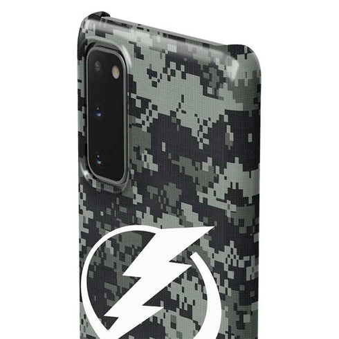 NHL Tampa Bay Lightning Camo Galaxy S20 Lite Case
