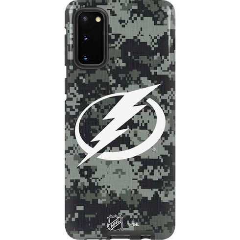 NHL Tampa Bay Lightning Camo Galaxy S20 Pro Case