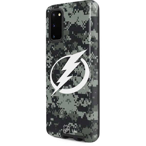 NHL Tampa Bay Lightning Camo Galaxy S20 Pro Case