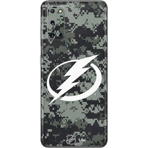 NHL Tampa Bay Lightning Camo Galaxy S20 Skin