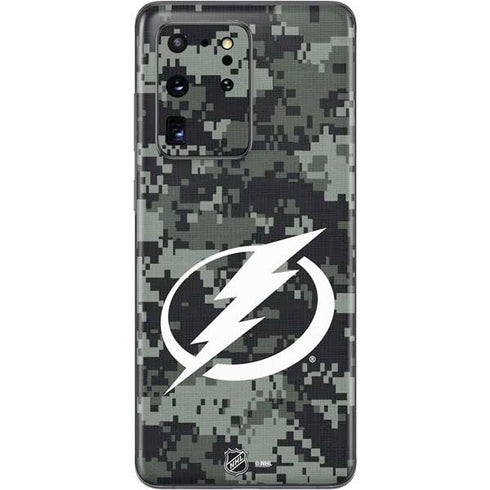NHL Tampa Bay Lightning Camo Galaxy S20 Ultra 5G Skin