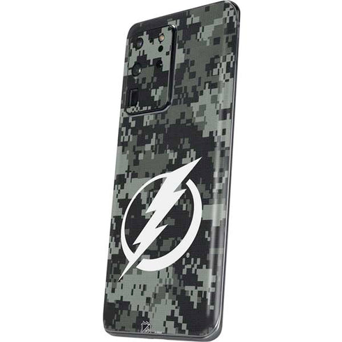 NHL Tampa Bay Lightning Camo Galaxy S20 Ultra 5G Skin