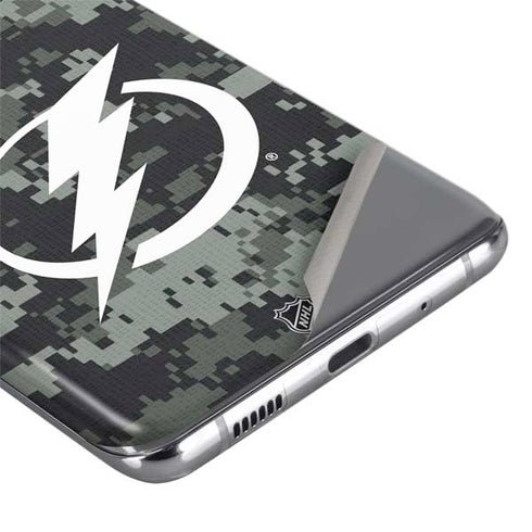 NHL Tampa Bay Lightning Camo Galaxy S20 Ultra 5G Skin