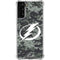 NHL Tampa Bay Lightning Camo Galaxy S21 FE Clear Case