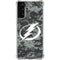 NHL Tampa Bay Lightning Camo Galaxy S21 Plus 5G Clear Case