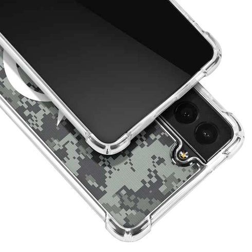 NHL Tampa Bay Lightning Camo Galaxy S21 Plus 5G Clear Case