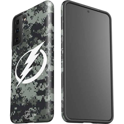 NHL Tampa Bay Lightning Camo Galaxy S21 Plus 5G Pro Case