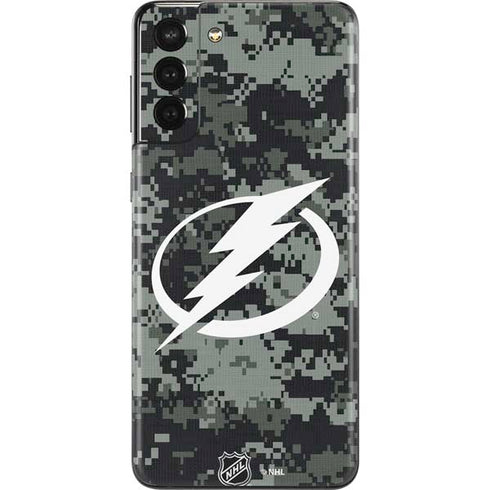 NHL Tampa Bay Lightning Camo Galaxy S21 Plus 5G Skin