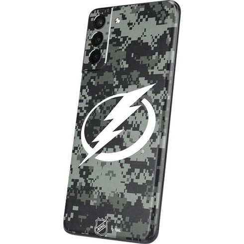 NHL Tampa Bay Lightning Camo Galaxy S21 Plus 5G Skin