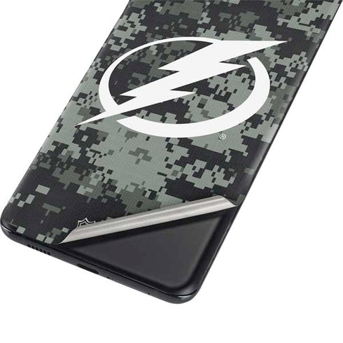 NHL Tampa Bay Lightning Camo Galaxy S21 Plus 5G Skin