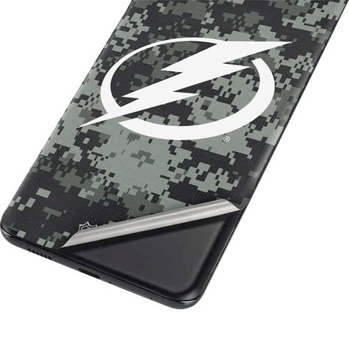 NHL Tampa Bay Lightning Camo Galaxy S21 Ultra 5G Skin
