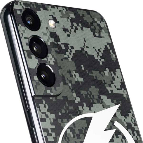 NHL Tampa Bay Lightning Camo Galaxy S22 Plus Skin