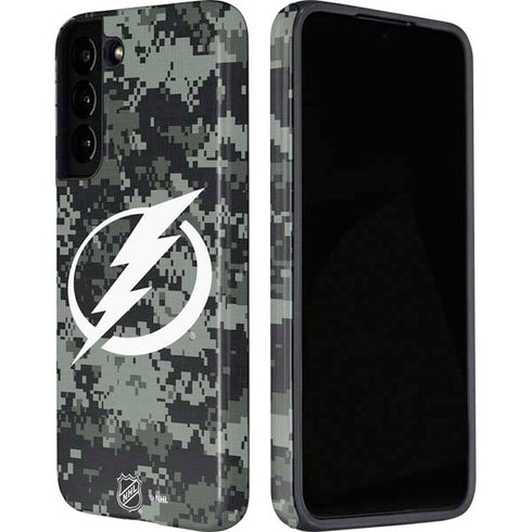 NHL Tampa Bay Lightning Camo Galaxy S22 Pro Case