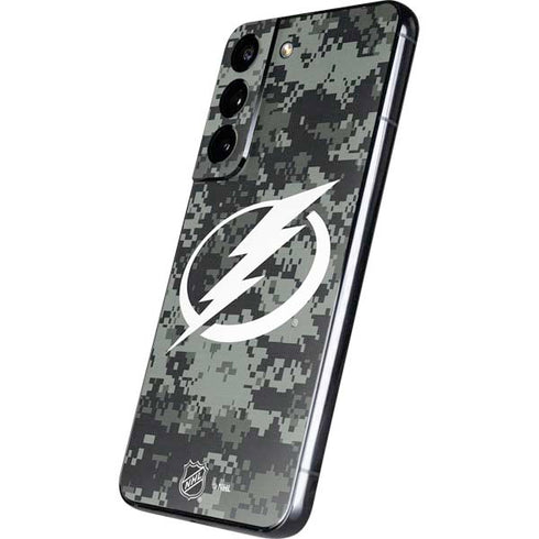 NHL Tampa Bay Lightning Camo Galaxy S22 Skin