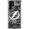 NHL Tampa Bay Lightning Camo Galaxy S22 Ultra Clear Case