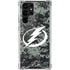 NHL Tampa Bay Lightning Camo Galaxy S22 Ultra Clear Case