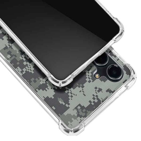 NHL Tampa Bay Lightning Camo Galaxy S23 FE Clear Case