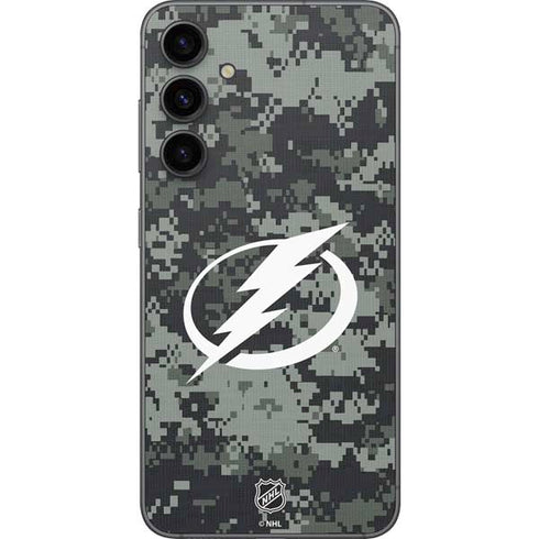 NHL Tampa Bay Lightning Camo Galaxy S23 FE Skin