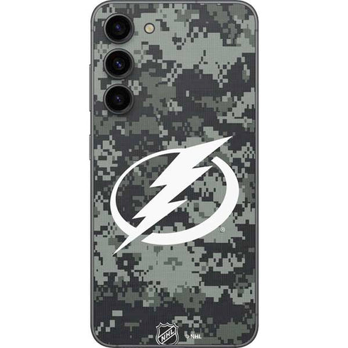 NHL Tampa Bay Lightning Camo Galaxy S23 Plus Skin