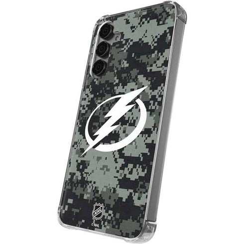 NHL Tampa Bay Lightning Camo Galaxy S24 Plus Clear Case