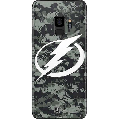 NHL Tampa Bay Lightning Camo Galaxy S9 Skin