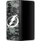 NHL Tampa Bay Lightning Camo Galaxy Z Fold3 5G Skin