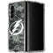 NHL Tampa Bay Lightning Camo Galaxy Z Fold4 5G Clear Case