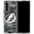 NHL Tampa Bay Lightning Camo Galaxy Z Fold4 5G Clear Case