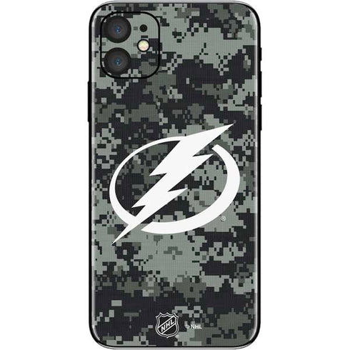 NHL Tampa Bay Lightning Camo iPhone 11 Skin