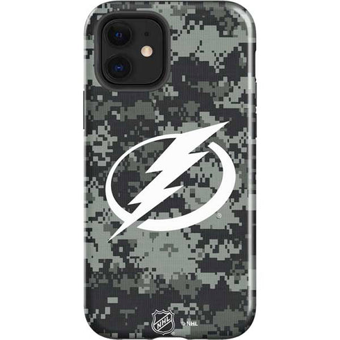 NHL Tampa Bay Lightning Camo iPhone 12 Impact Case
