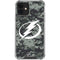 NHL Tampa Bay Lightning Camo iPhone 12 Mini Clear Case